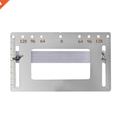 Stainless Steel Door Furniture Handle Punch Locator Template