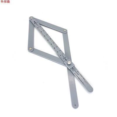 Diagonal Ruler Precision Measurement Angle Ruler Wooden Cons