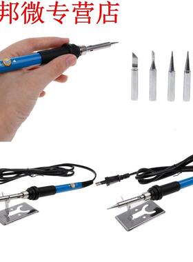 7Pcs/Set 220V 60W djustble Temperture Soldering Iron Weld