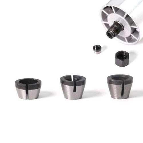 1-3pcs 6mm 6.35mm 8mm Collet Chuck Adapter Engraving Trimmin