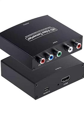 1080P HD Video Converter YPBPR+L/Audio TO HDMI-compatible Co