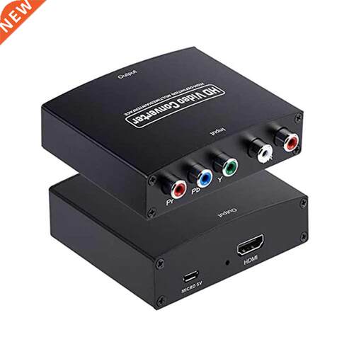 1080P HD Video Converter YPBPR+L/Audio TO HDMI-compatible Co