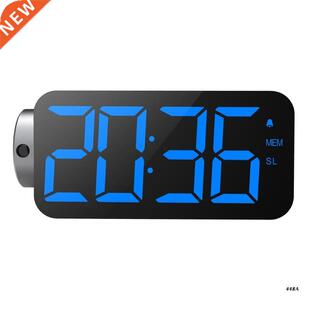 Large LED Alarm Clock Projection on Ceiling Wall 180°Pro