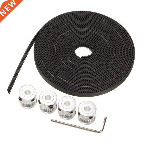 GT2 Aluminium Timing Pulley 20 Teeth M4 Screw 5M Belt With W