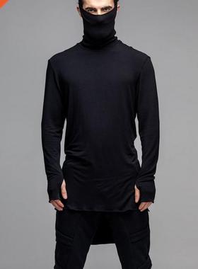 2020 Fashion Hanging Ears Design Turtleneck Pullover Thin B