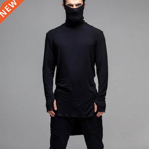2020 Fashion Hanging Ears Design Turtleneck Pullover Thin B
