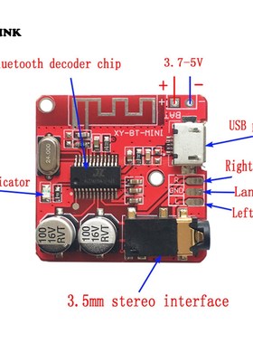 Bluetooth Audio Receiver board Bluetooth 4.1 mp3 lossless de