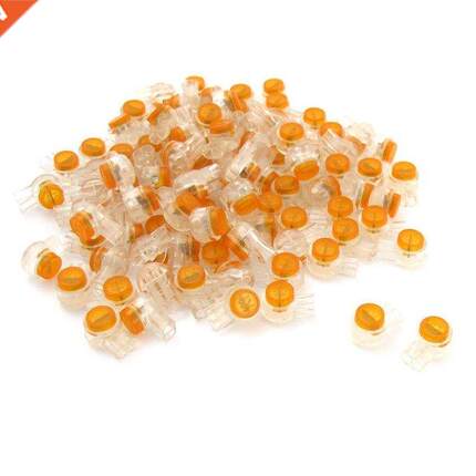 Wholesales 50 Pieces Yellow Button Gel Filled Phone Wire But