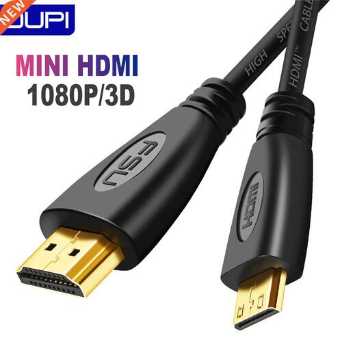 Gd Plated MINI HDMI TO HDMI Cable Plug 1080p 3D Male Male