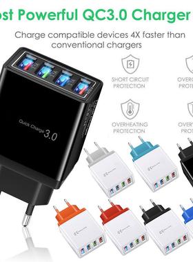 USB Charger EU/US Plug Quck Charge 3.0 For Phone Adapter fo