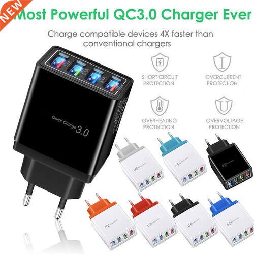USB Charger EU/US Plug Quck Charge 3.0 For Phone Adapter fo