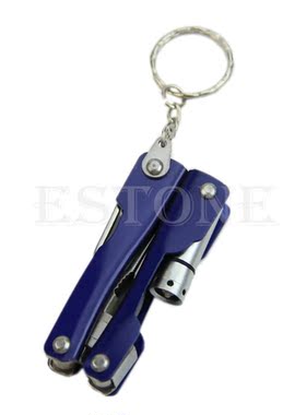 9 In 1 Tool Plier Mini Camping Kit H02