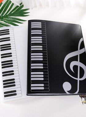 40 Pages A4 Size Piano Music Score Sheet Document File Folde