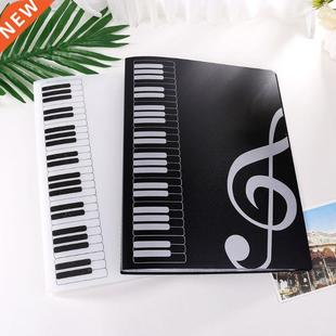 40 Pages A4 Size Piano Music Score Sheet Document File Folde