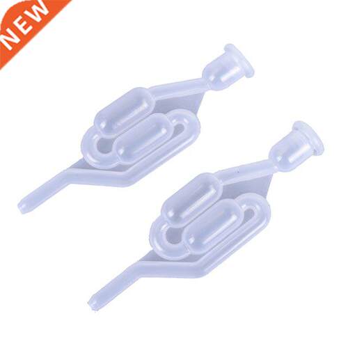 2pcs S-Shape Wine AirLock Beer Brewing Fermentation Check Va