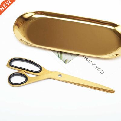 Nordic Asymmetric Scissors Stainless Steel Simple Design Gol
