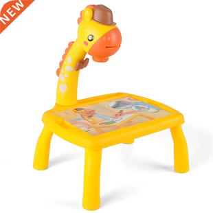 Children Led Projector Art Drawing Table STEAM Kids Painting