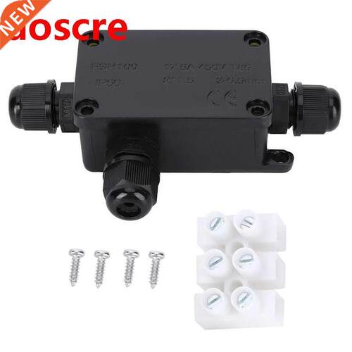 Black Plastic Box IP66 Waterproof Electronic Enclosure Mini