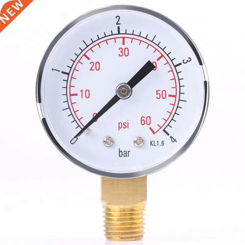 High Accurate Pressure Gauge For Fuel Air Oil Or Water 0-4ba