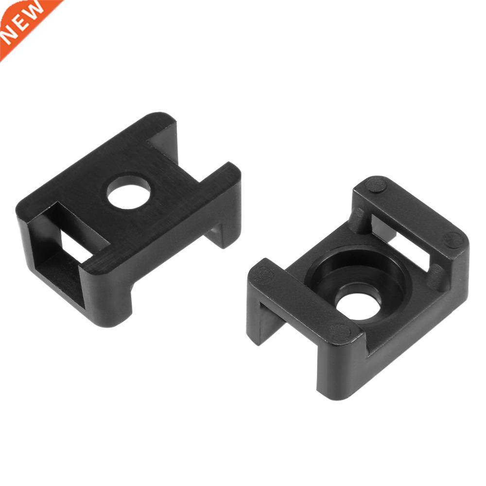 xcell 49Pcs/lot 9mm Hole Width HC-2S Black Cable Tie Mount B