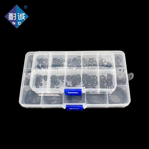 Boxed nitrile silicone rubber Assortment O-ring repair kit f