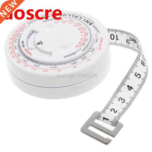 2018 150cm BMI Body Mass Index Retractable Tape Measure Cal