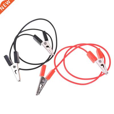 Red +balck 40CM 5A Double Alligator Clip Clamp Test Booster