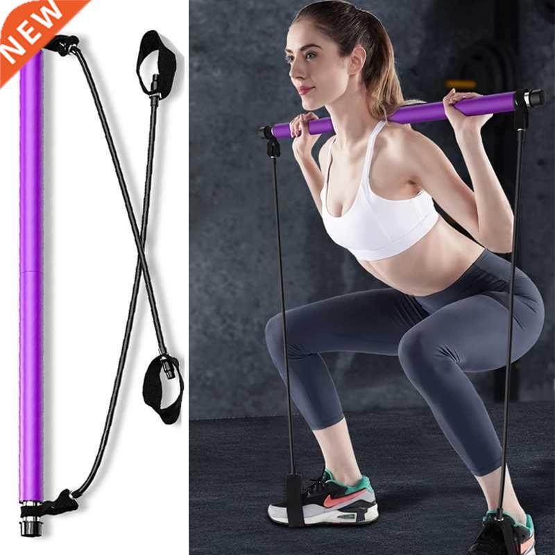 Yoga Crossfit Resistance Bands Exerciser Pull Rope Portable