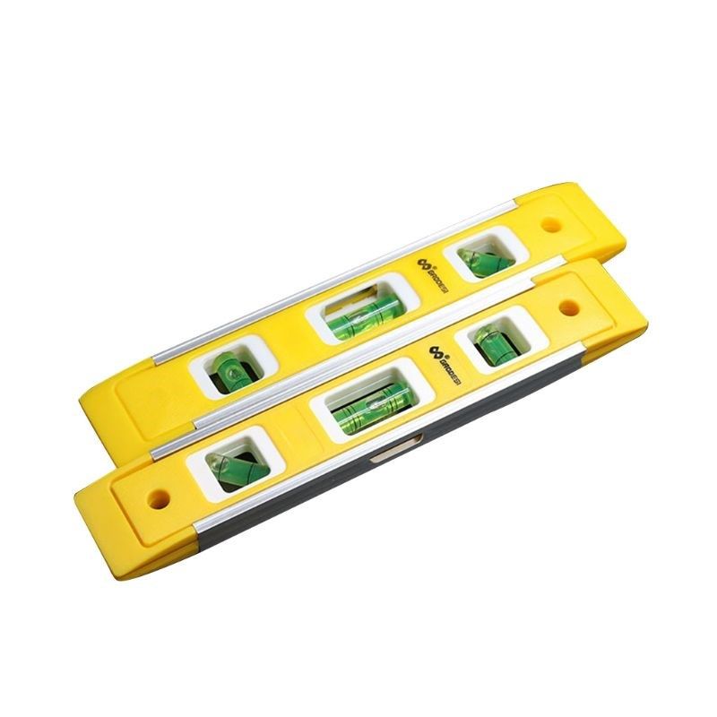 2 Pcs Level, Leveling Tool With Magnetic Shock Resistant, Al