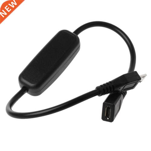 Micro USB Power Supply Extension Cable On Off Switch for Ras