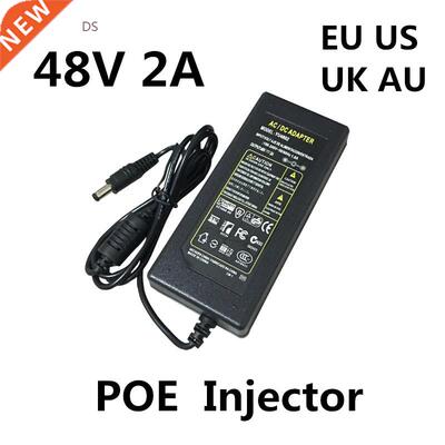 DC 48V 2A 2000MA 96W POE Power Supply Adapter 48 V Volt