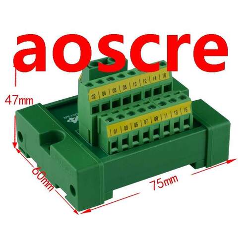 1 to 16 DIN Rail Mount power supply distriution terminal l