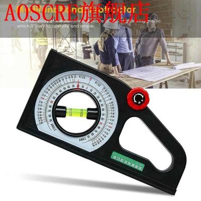 ABS Plastic Slope Angle Meter Multifunctional Level Protract