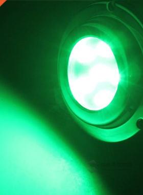 6*1w Green Stainless Steel IP68 Waterproof LED Marine Underw