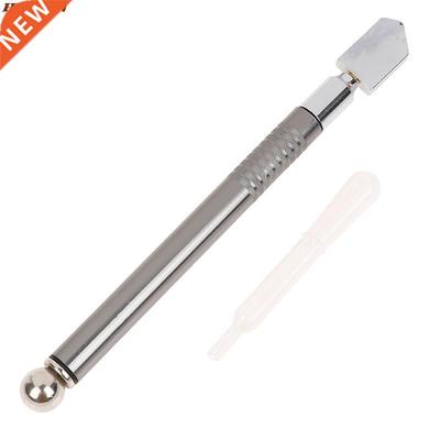 178mm Professional Oil Feed Glass Cutter Diamond Antislip Me