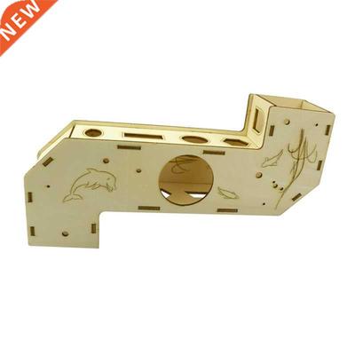 Hamster Maze House Wooden Sport Tracks Hideout Tunnel Explor