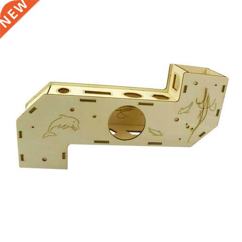 Hamster Maze House Wooden Sport Tracks Hideout Tunnel Explor