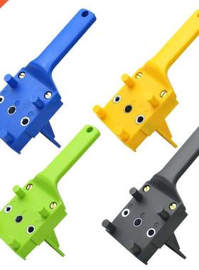 Wood Doweling Jig 6/8/10mm Plastic Handheld Pocket Hole Loca