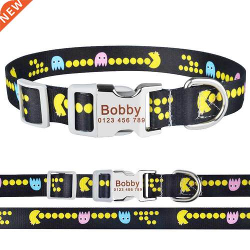 AiruiDog Personalized Dog Collar Custom Engraved Boy Girl Do