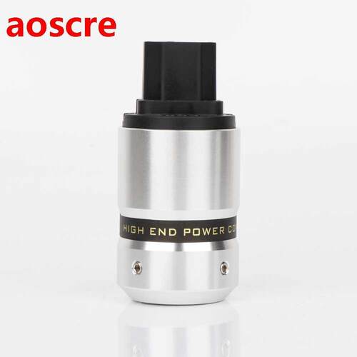Hifi Audio Rhodium/Gold Plated Power Performance IEC Female