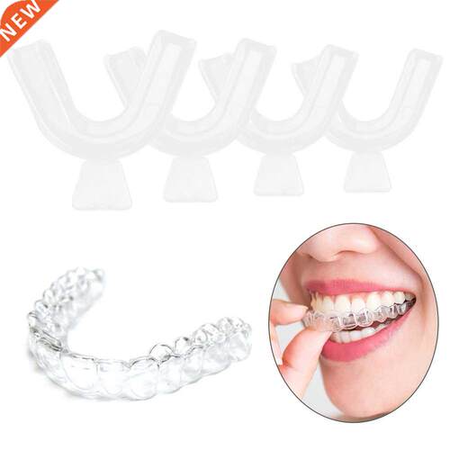 2/4pc Mouth Guard EVA Teeth Protector Night Guard Mouth Tray