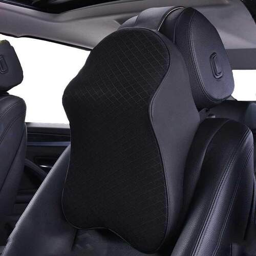 Car Neck Pillow Adjustale Head Restraint 3D Memory Fo Aut