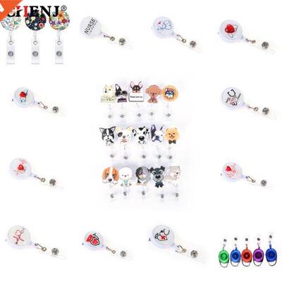 1pc Doctors Nurse Office Retractable Pull Badge ID Lanyard N
