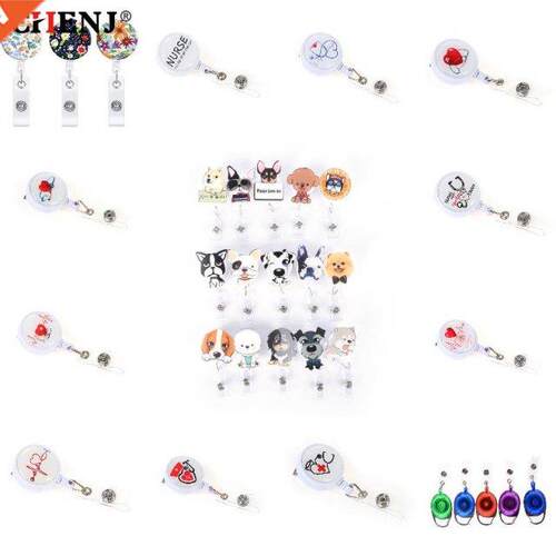 1pc Doctors Nurse Office Retractable Pull Badge ID Lanyard N