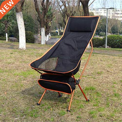 2021 Outdoor Camping Chair Oxford Cloth Portable Folding Cam