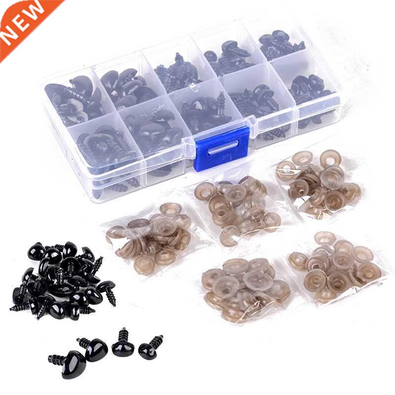 100Pcs/Box 5 Sizes Plastic Safety Triangle Nose with Washer 农机/农具/农膜 农用包装器具 原图主图