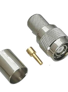 1Pcs Connector RP-TNC Male Jack Crimp RG8 LMR400 RG213 Cable