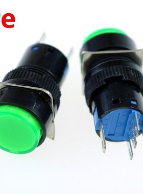 1pcs AC 220V Green Bulb AC 250V 5A DC 30V 3A 2 Poles Signal