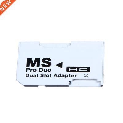 Dual Slot Micro For SD SDHC TF to Memory Stick MS Card Pro D