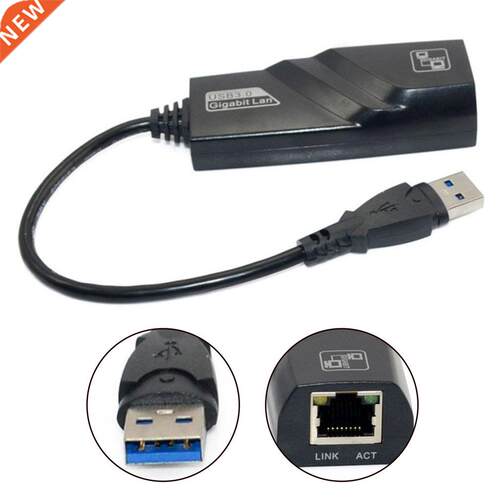 USB 3.0 Rj45 Lan Ethernet Adapter External Free Drve Networ